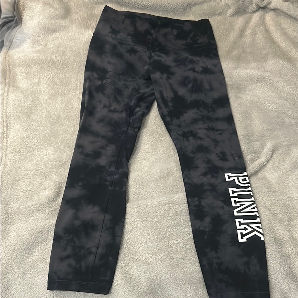 PINK Victoria's Secret Black Leggings